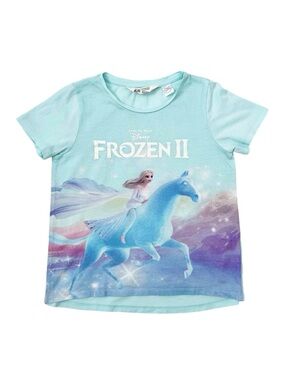 H&M girls size 6X-7 Frozen II Elsa tee